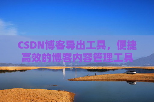 CSDN博客导出工具，便捷高效的博客内容管理工具